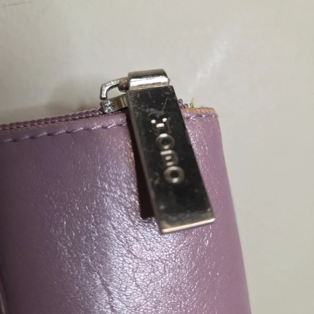Hobo International Vintage Baguette Shoulder Bag Lavender Purple Leather‎ Y2K